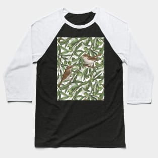 Nightingales in the olive tree Baseball T-Shirt